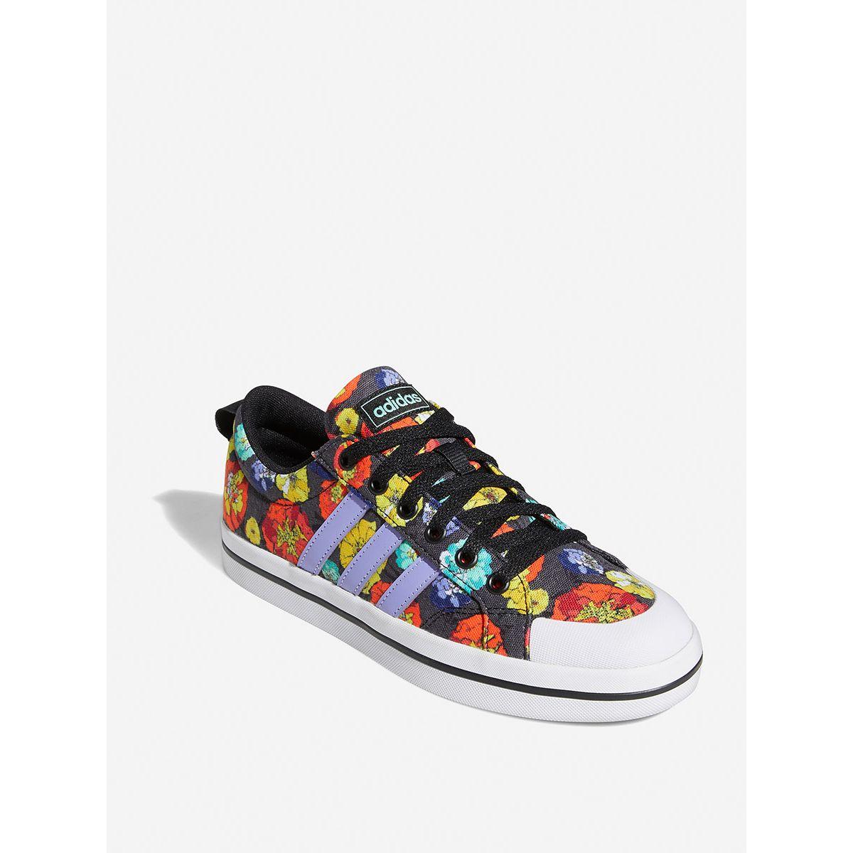 Adidas Bravada Skateboarding Floral Print Sneakers-women-shoes-sneakers-image-3