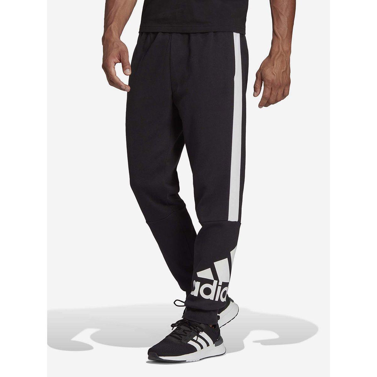 Adidas Essentials Colorblock Fleece Jogger-men-clothing-bottoms-joggers-image-1