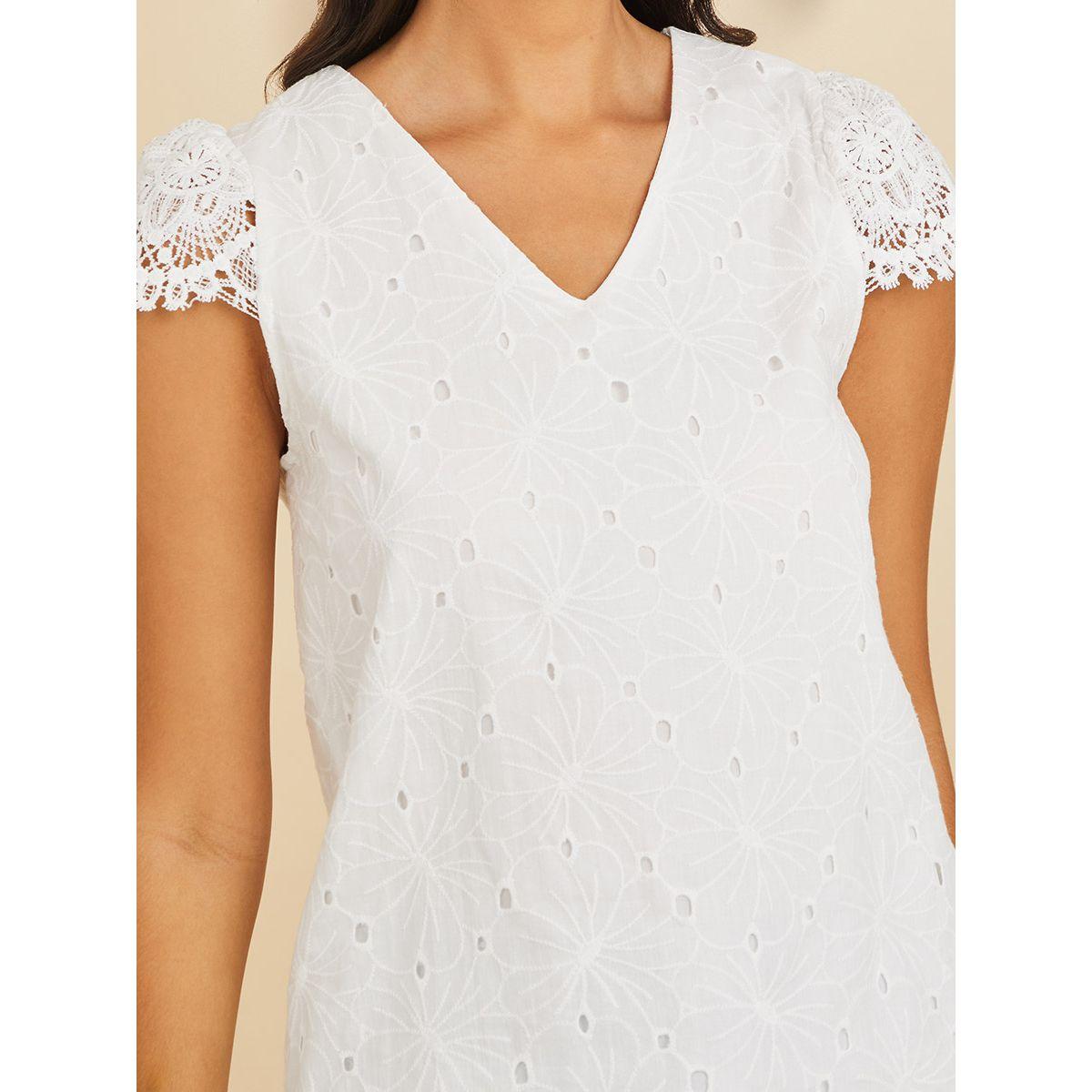 بلوزة كاجوال باكمام كاب-women-clothing-shirtsandblouses-blouses-image-4