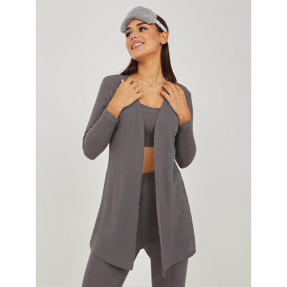 مجموعة من 3 ( بلوزة + بنطال + كارديجان ) من ستايلي-women-clothing-coordsets-image-2