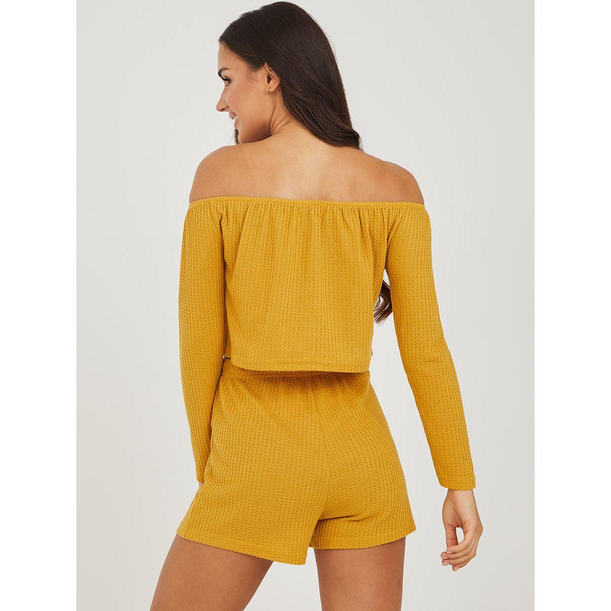 طقم من ( بلوزة + شورت ) من ستايلي-women-clothing-coordsets-image-6