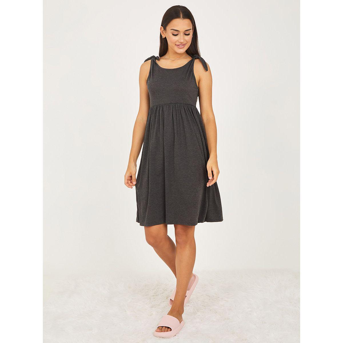 قميص نوم باربطة من ستايلي-women-clothing-nightwear-nighties-image-1