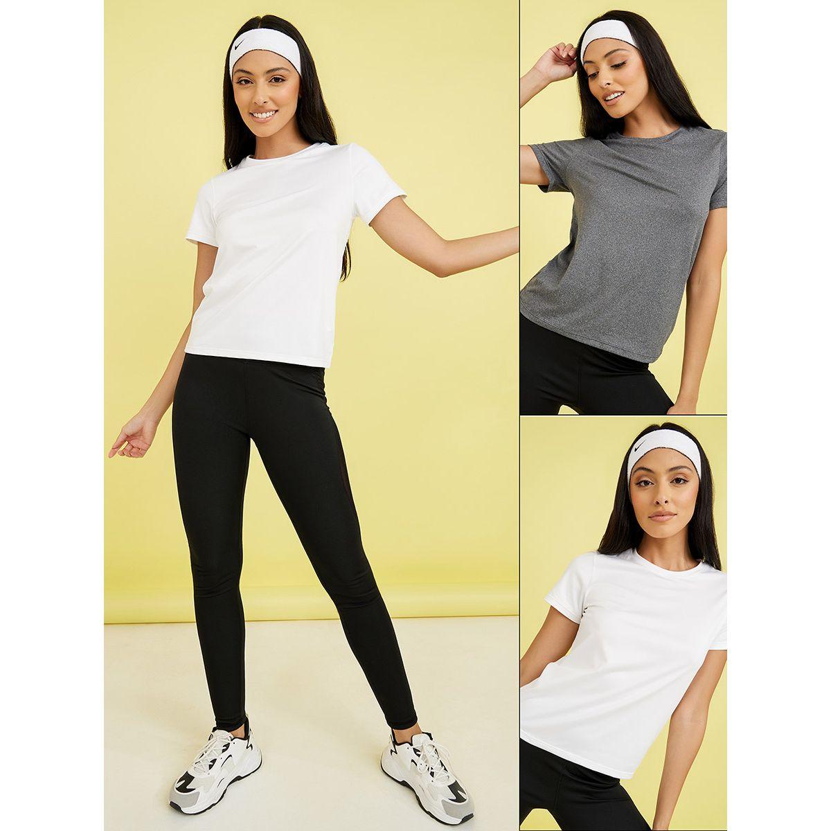 Styli Active Pack of 2 - Basic Jersey Active T-shirt-women-clothing-sportswearandactivewear-tshirtsandvests-image-1