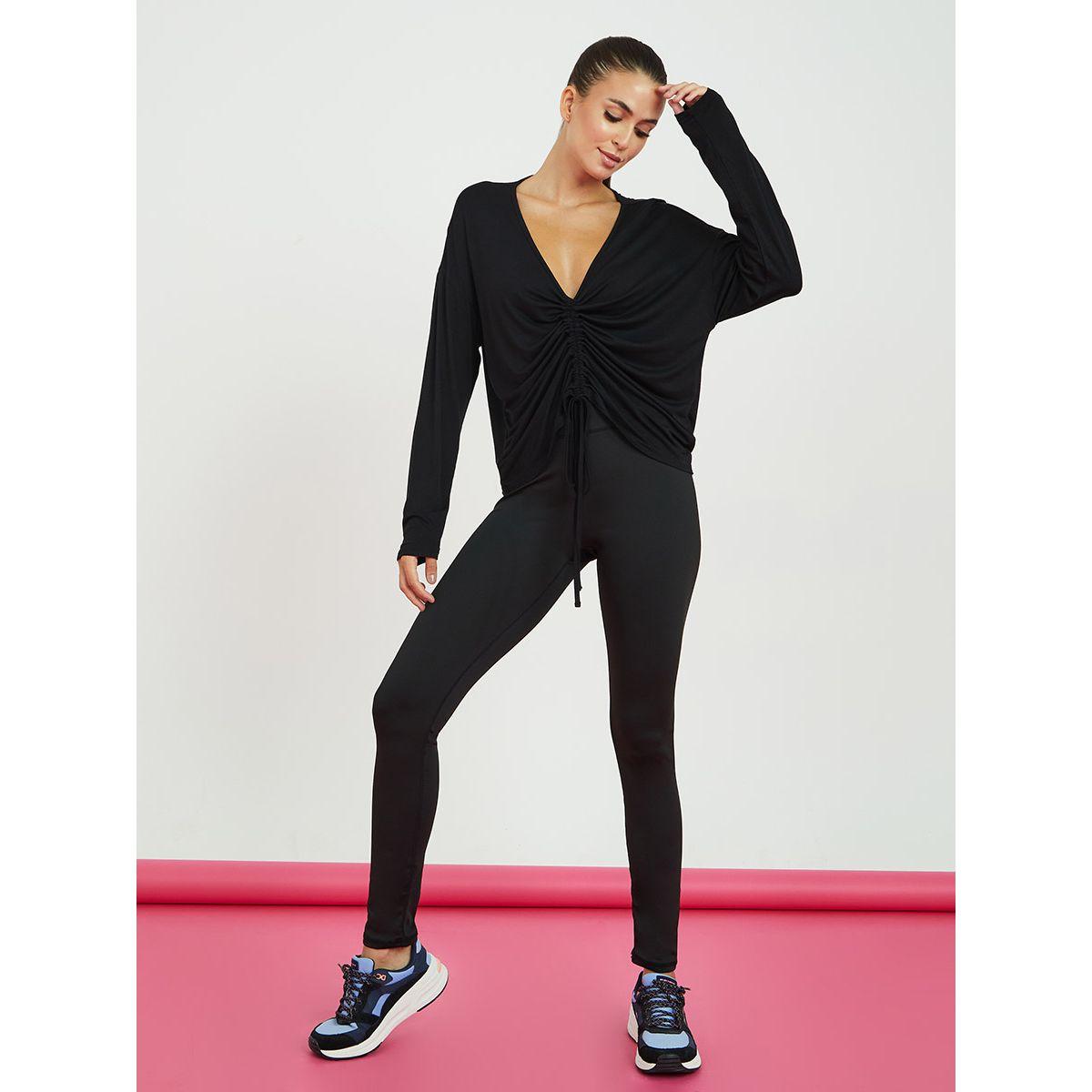 طقم رياضي من ( بلوزة + ليقنز )-sports-women-clothing-trackpantsandtracksuits-image-1