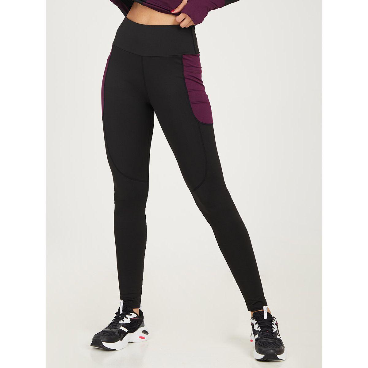 Styli Active Colorblock Half Zip Thumbhole Long Sleeves Top and Leggings Active Set-sports-women-clothing-trackpantsandtracksuits-image-5