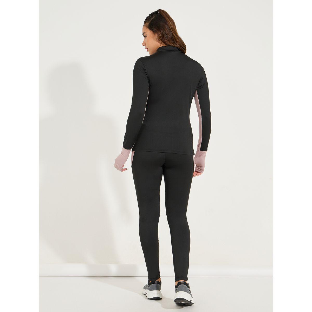 مجموعة من ليقنز مع بلوزة بنمط كتل الالوان-women-clothing-sportswearandactivewear-trackpantsandtracksuits-image-6