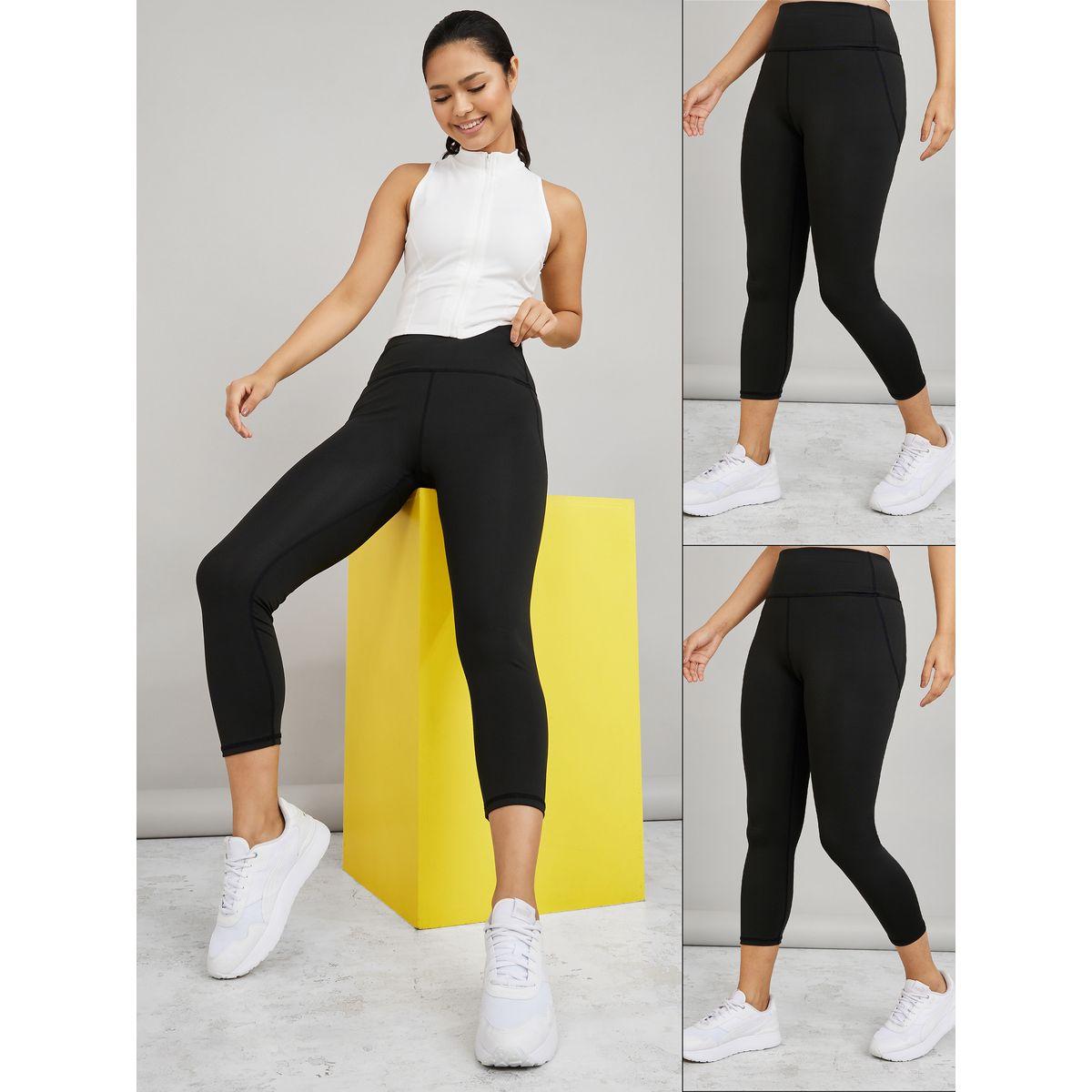 Styli Active Pack of 2 - Core Active Capris-women-clothing-sportswearandactivewear-bottoms-image-1