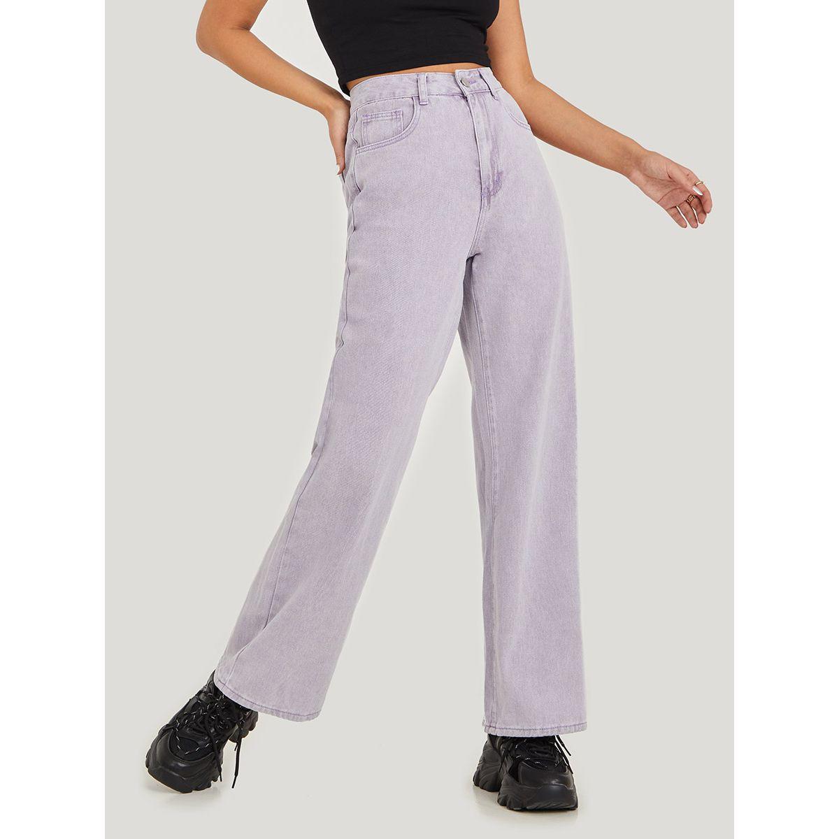 جينز بخصر عالي-women-clothing-bottoms-jeans-image-1