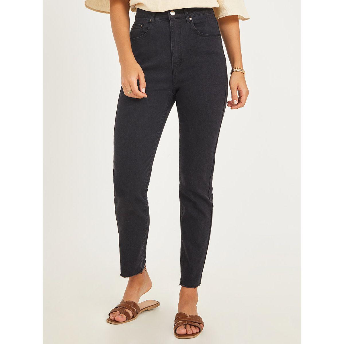 جينز بخصر عالي-women-clothing-bottoms-jeans-image-2