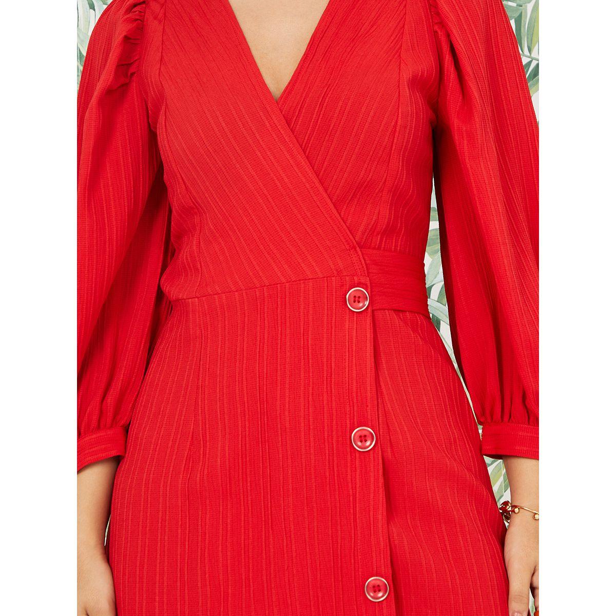 فستان ميدي بنمط لف-women-clothing-dresses-image-3