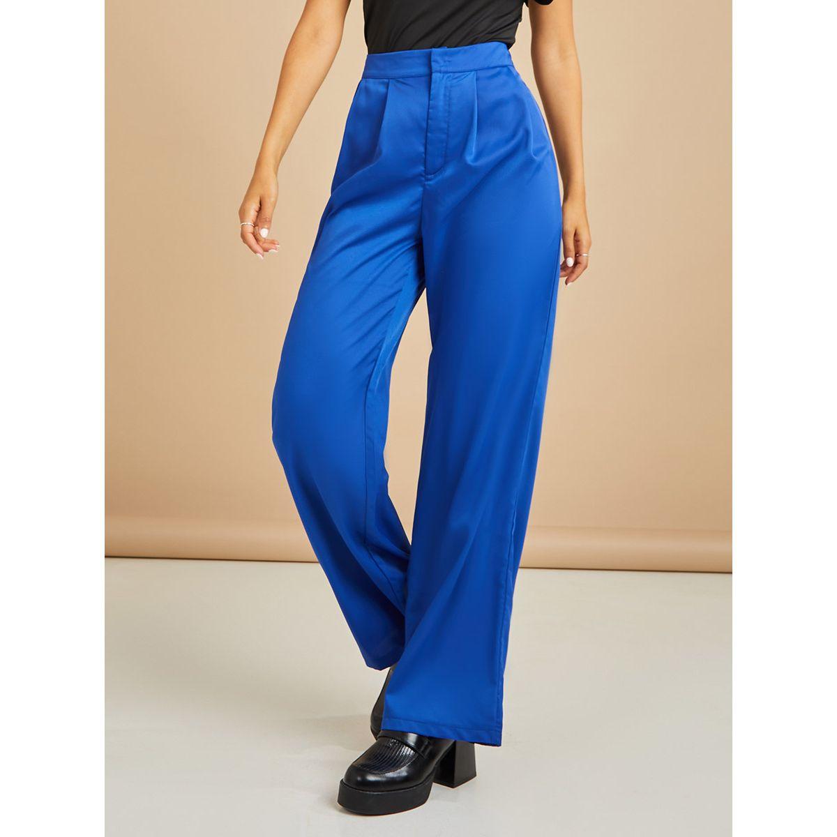 Styli High Rise Wide Leg Tailored Trouser-women-clothing-bottoms-trousers-image-2