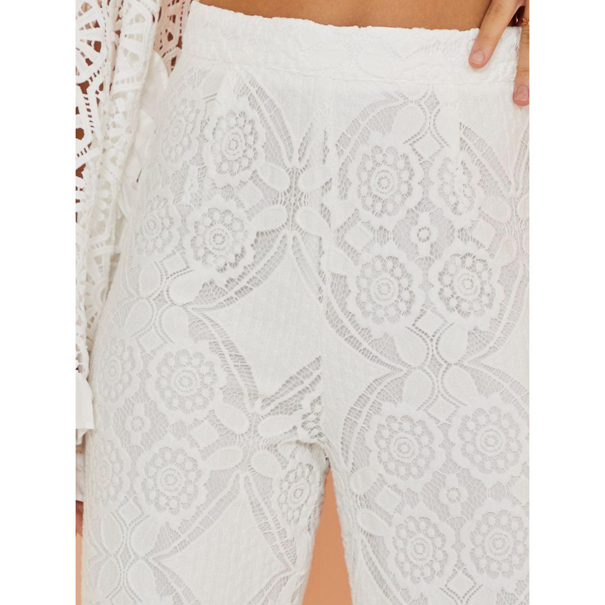 بنطال واسع بتفاصيل دانتيل-women-clothing-bottoms-trousers-image-3