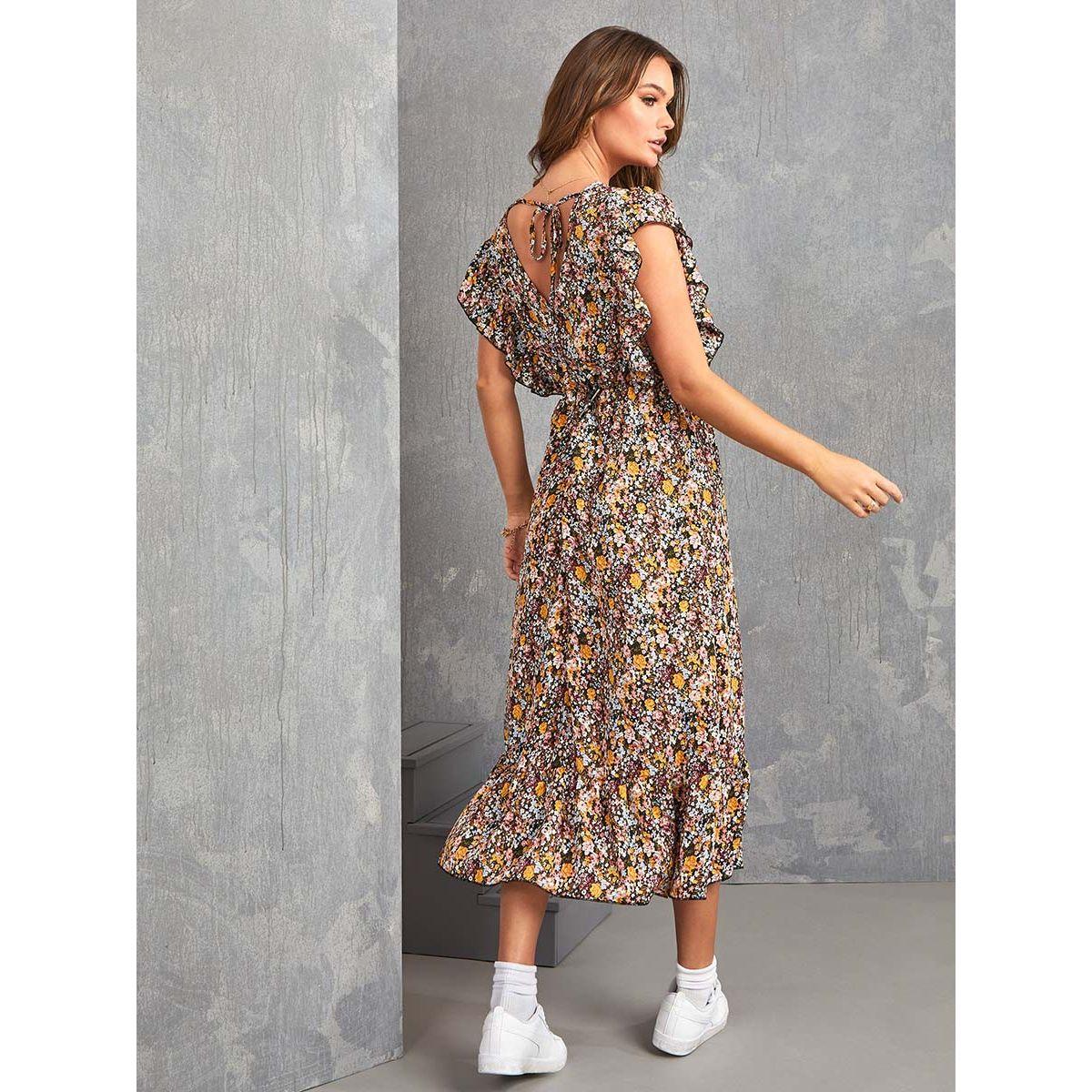 فستان ميدي بلا اكمام من ستايلي-women-clothing-dresses-image-4