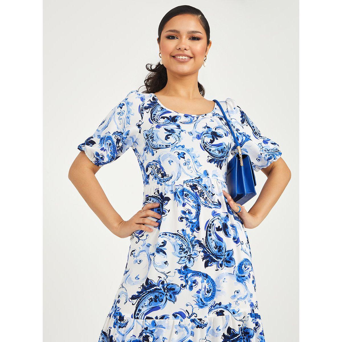 فستان طويل باكمام قصيرة-women-clothing-dresses-image-3