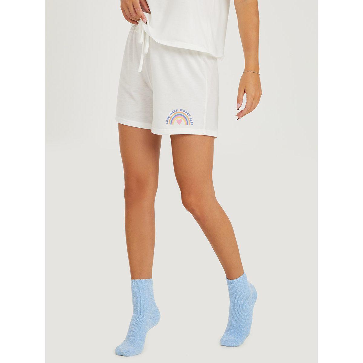 طقم من ( شورت + تيشيرت )-women-clothing-nightwear-pyjamas-shortsets-image-6
