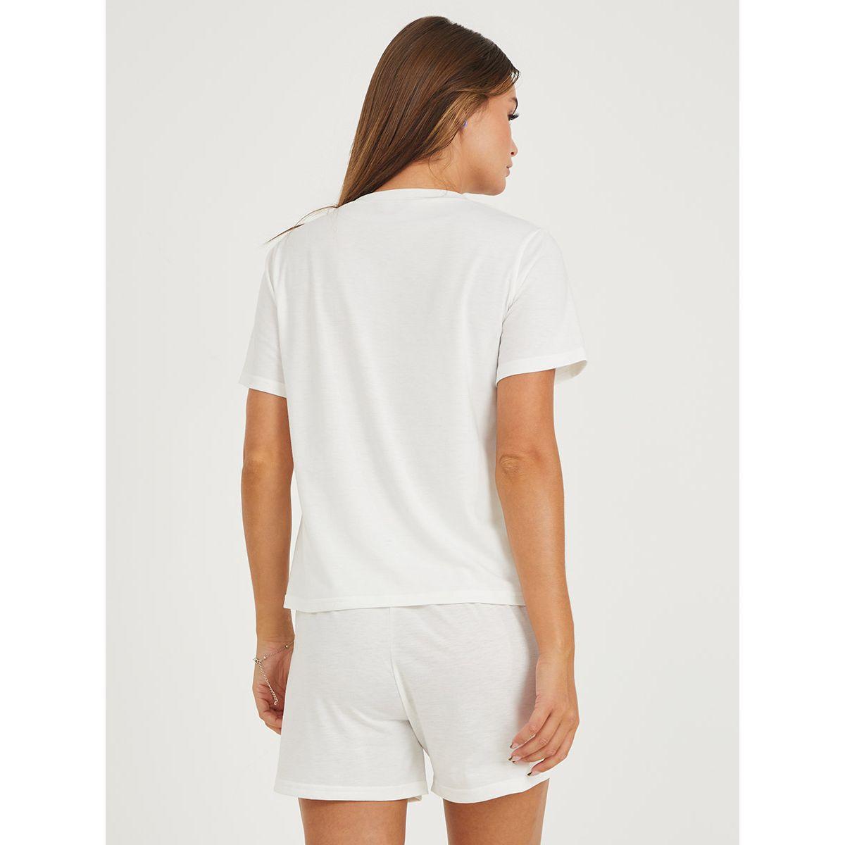 طقم من ( شورت + تيشيرت )-women-clothing-nightwear-pyjamas-shortsets-image-7