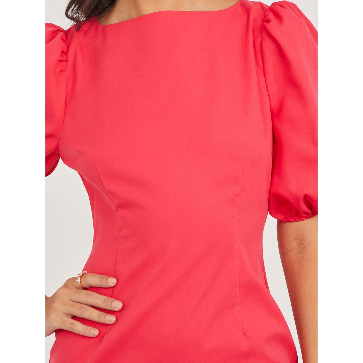 فستان ميدي بنمط كتل الالوان-women-clothing-dresses-image-3