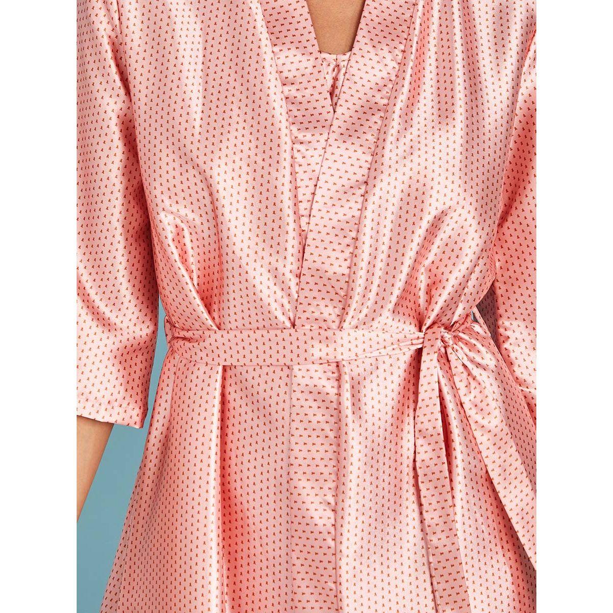 طقم من 2 ( روب + بلوزة )-women-clothing-nightwear-robes-image-5
