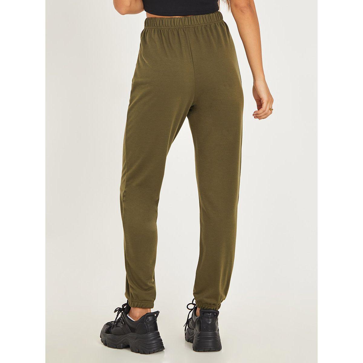 جوغر برباط خصر واساور-women-clothing-bottoms-joggers-image-5
