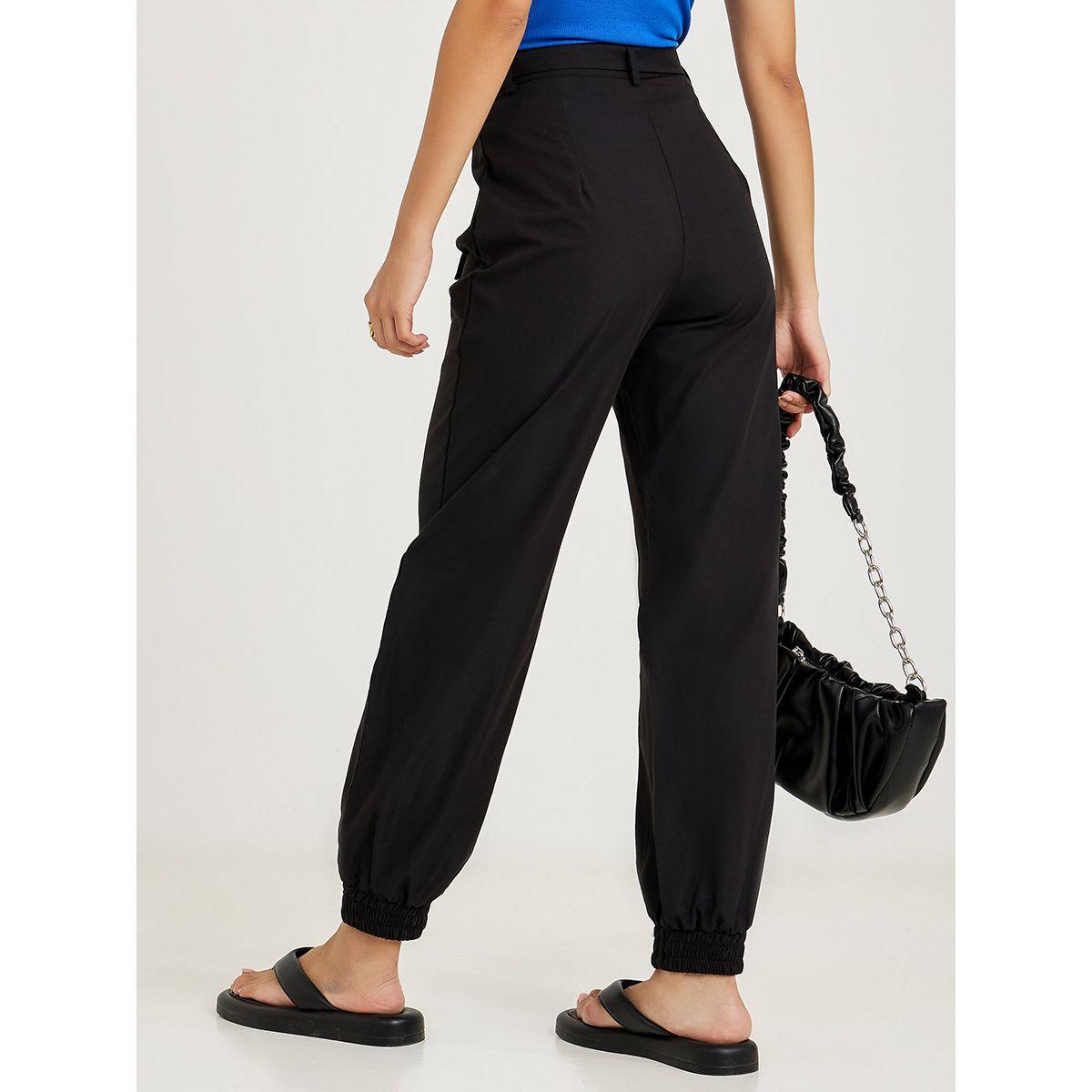 Styli Self Tie Belt Relaxed Fit Jogger-women-clothing-bottoms-joggers-image-4