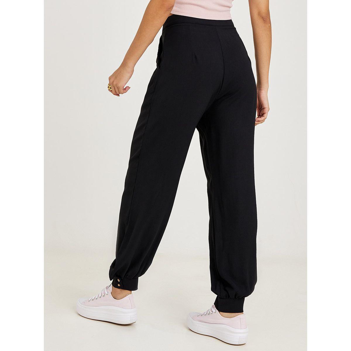 Styli Elasticated Waistband Relaxed Fit Cuffed Jogger-women-clothing-bottoms-joggers-image-5