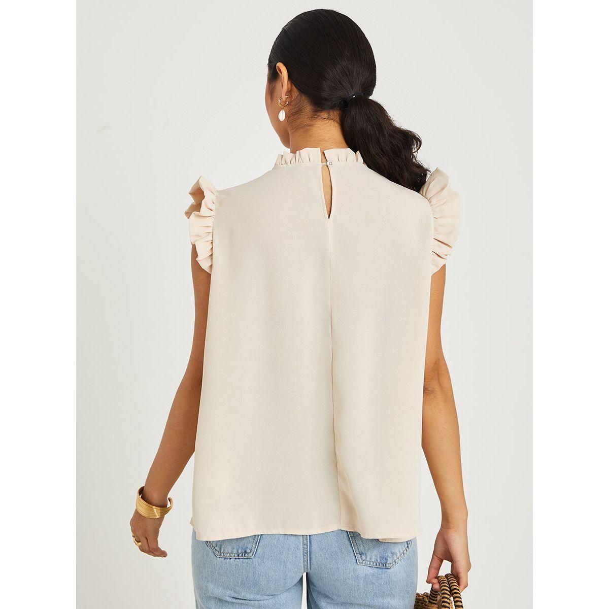 بلوزة مزينة بكروشيه وكشكش-women-clothing-shirtsandblouses-blouses-image-5