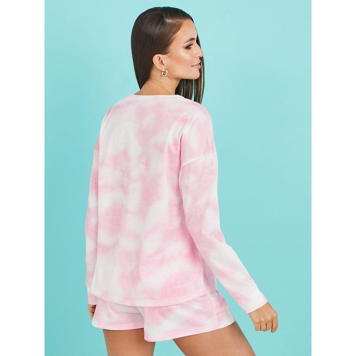 طقم من ( شورت + بلوزة )-women-clothing-coordsets-image-6