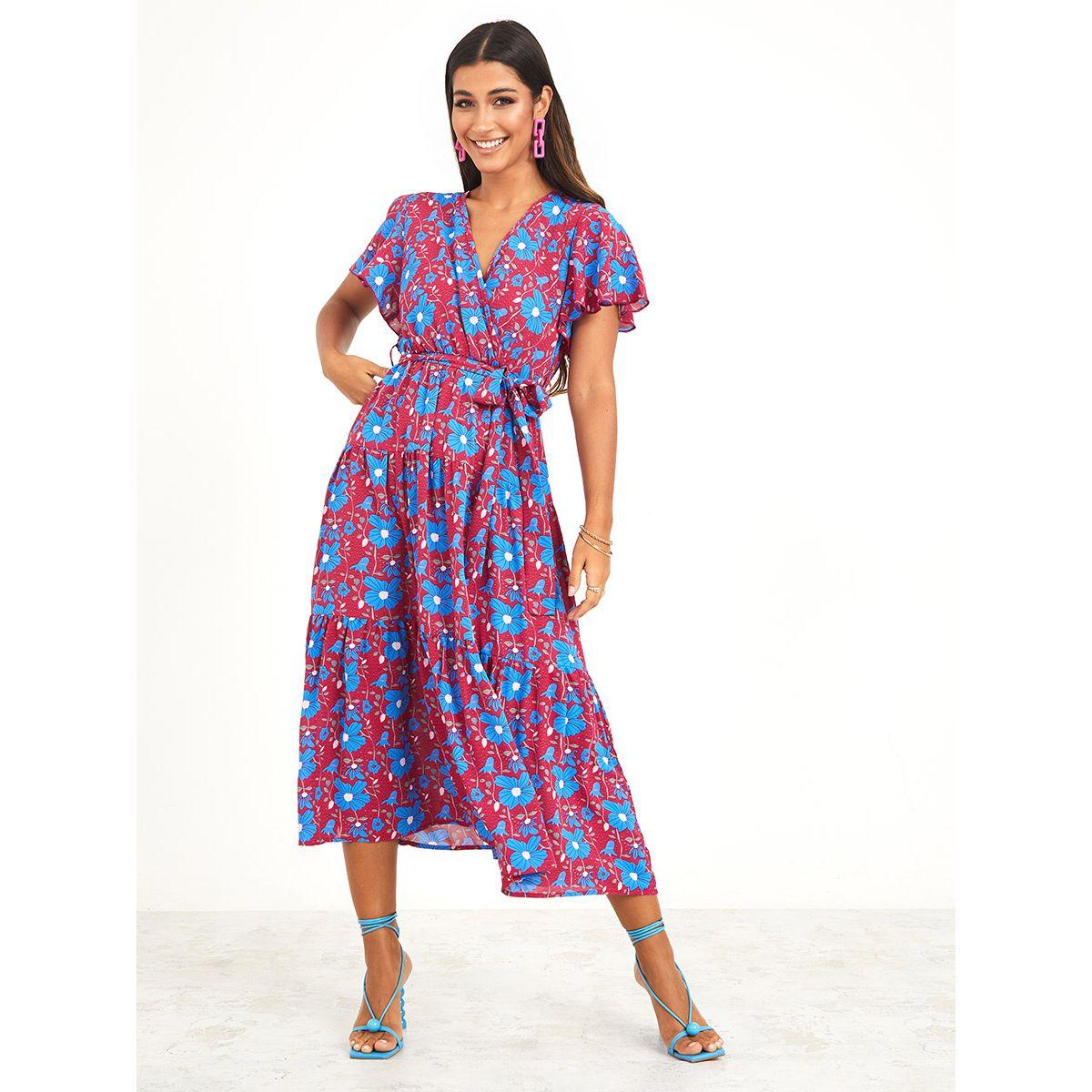 فستان ميدي بنمط لف-women-clothing-dresses-image-1