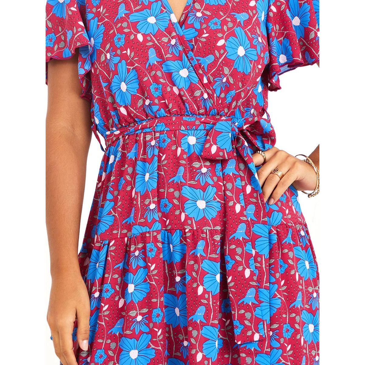 فستان ميدي بنمط لف-women-clothing-dresses-image-3