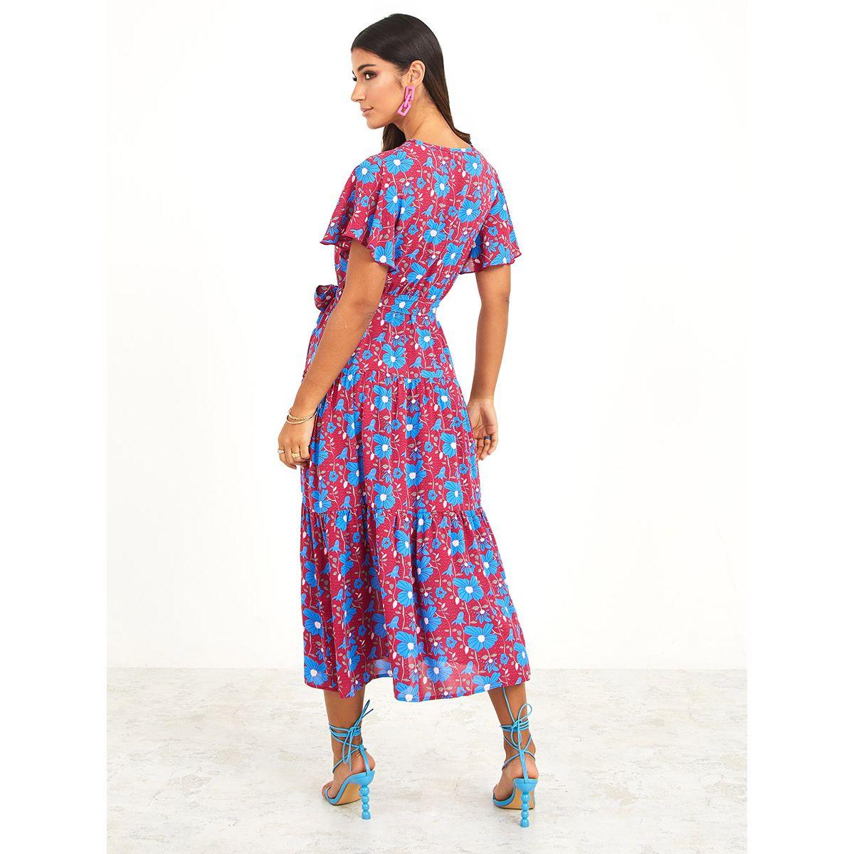فستان ميدي بنمط لف-women-clothing-dresses-image-4