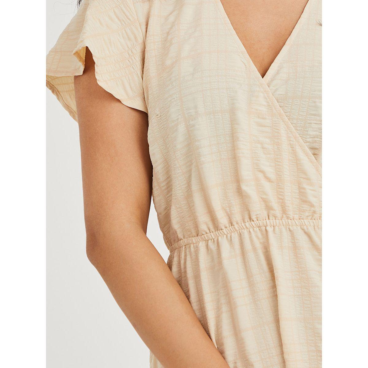 Styli Frill Sleeves V Neck A-Line Midi Dress-women-clothing-dresses-image-3