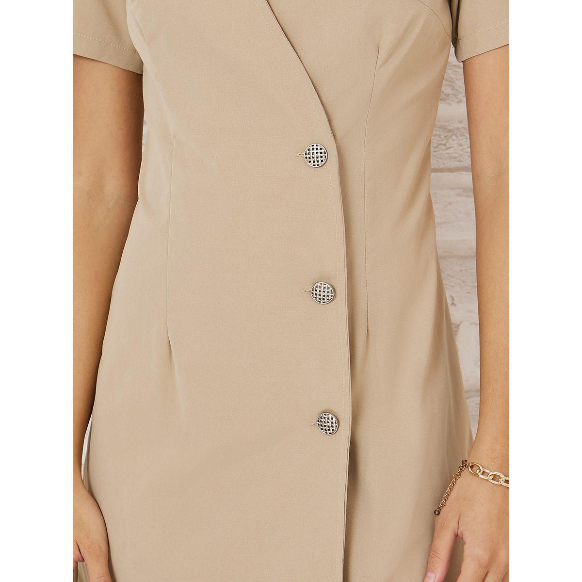 فستان بطول الركبة واكمام قصيرة-women-clothing-dresses-image-3