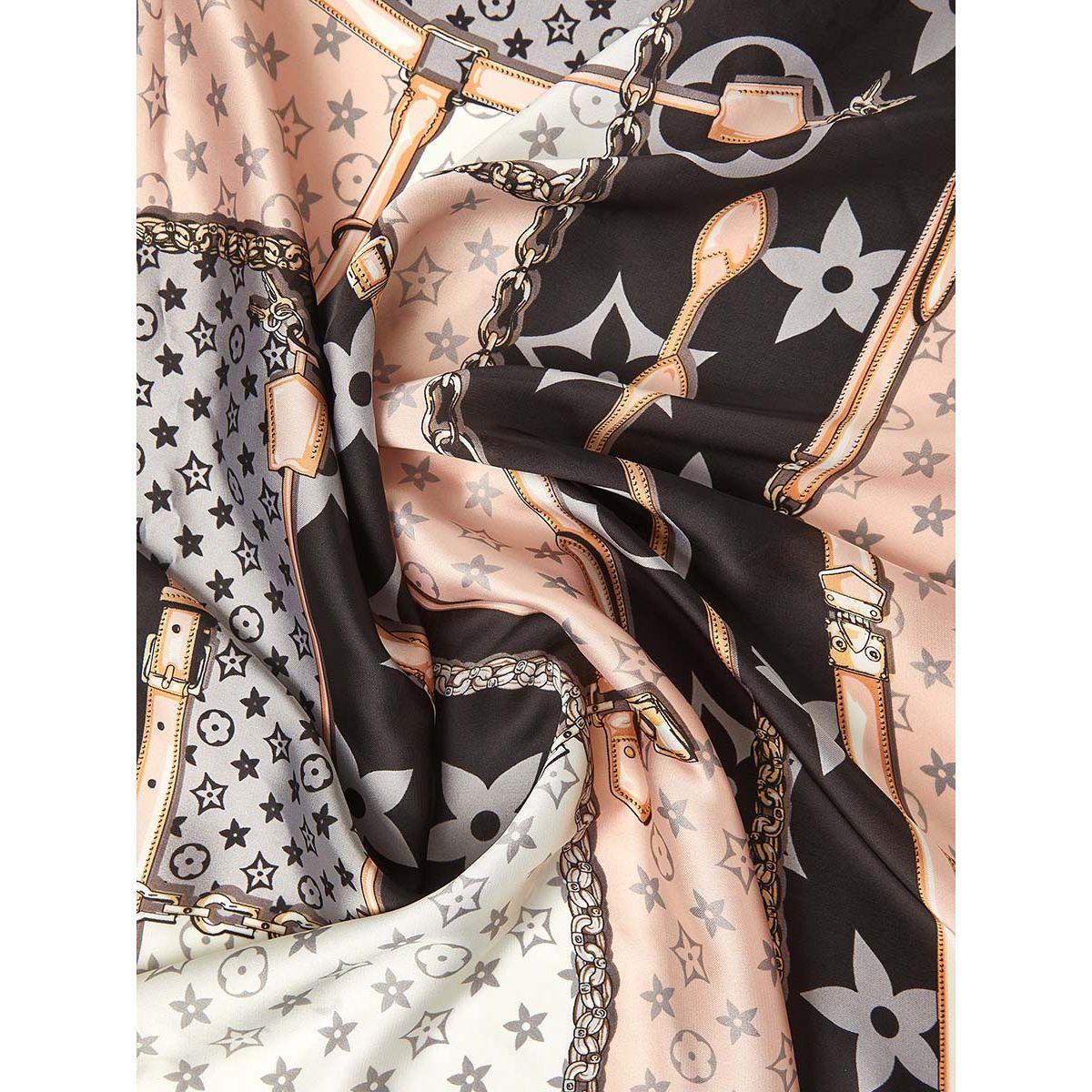 Styli Patchwork Print Scarf-women-winterwear-scarves-image-3