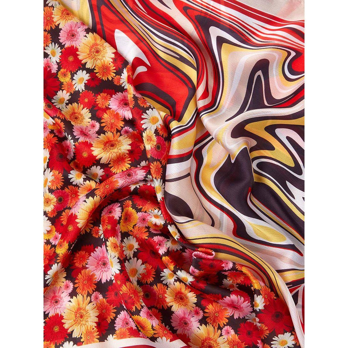 Styli Set of 2 - Floral Print Scarf -women-winterwear-scarves-image-3