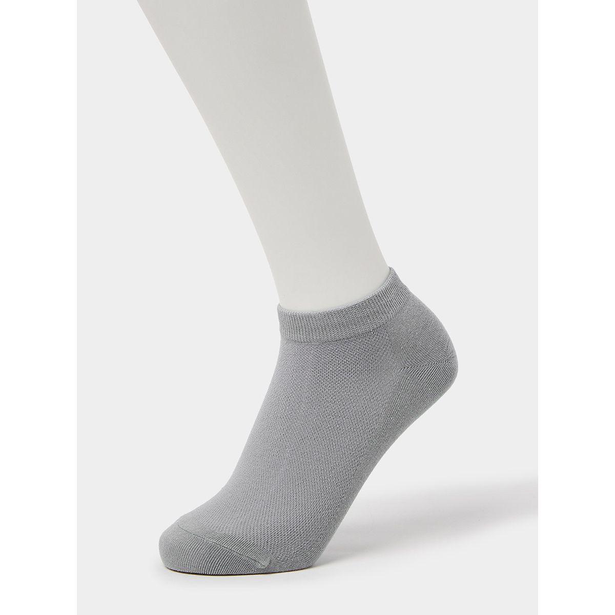 Styli Pack of 5 - Solid Rib Shoe Liner Socks-women-socksandstockings-image-8