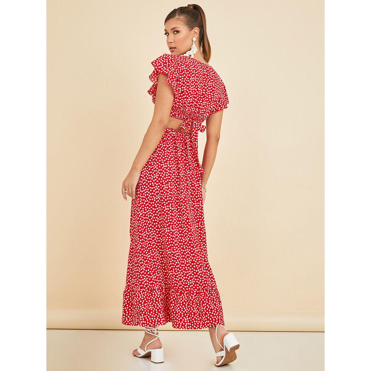 طقم منسق ( تنورة طويلة + بلوزة قصيرة )-women-clothing-coordsets-image-5