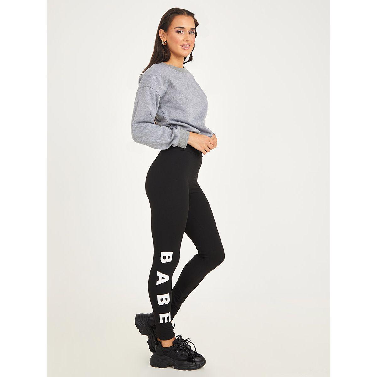 ليقنز بخصر مطاطي-women-clothing-bottoms-leggings-image-2