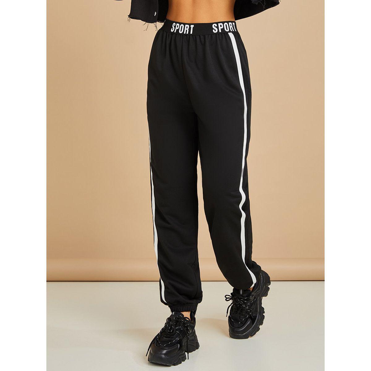 جوغر بخصر مطبع بكتابة-women-clothing-bottoms-joggers-image-3