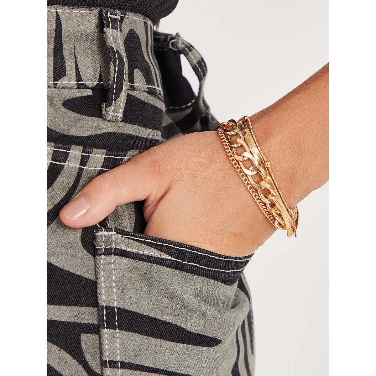 مجموعة من 4 عقد عصري-women-watchesandjewellery-jewellery-banglesandbracelets-image-2