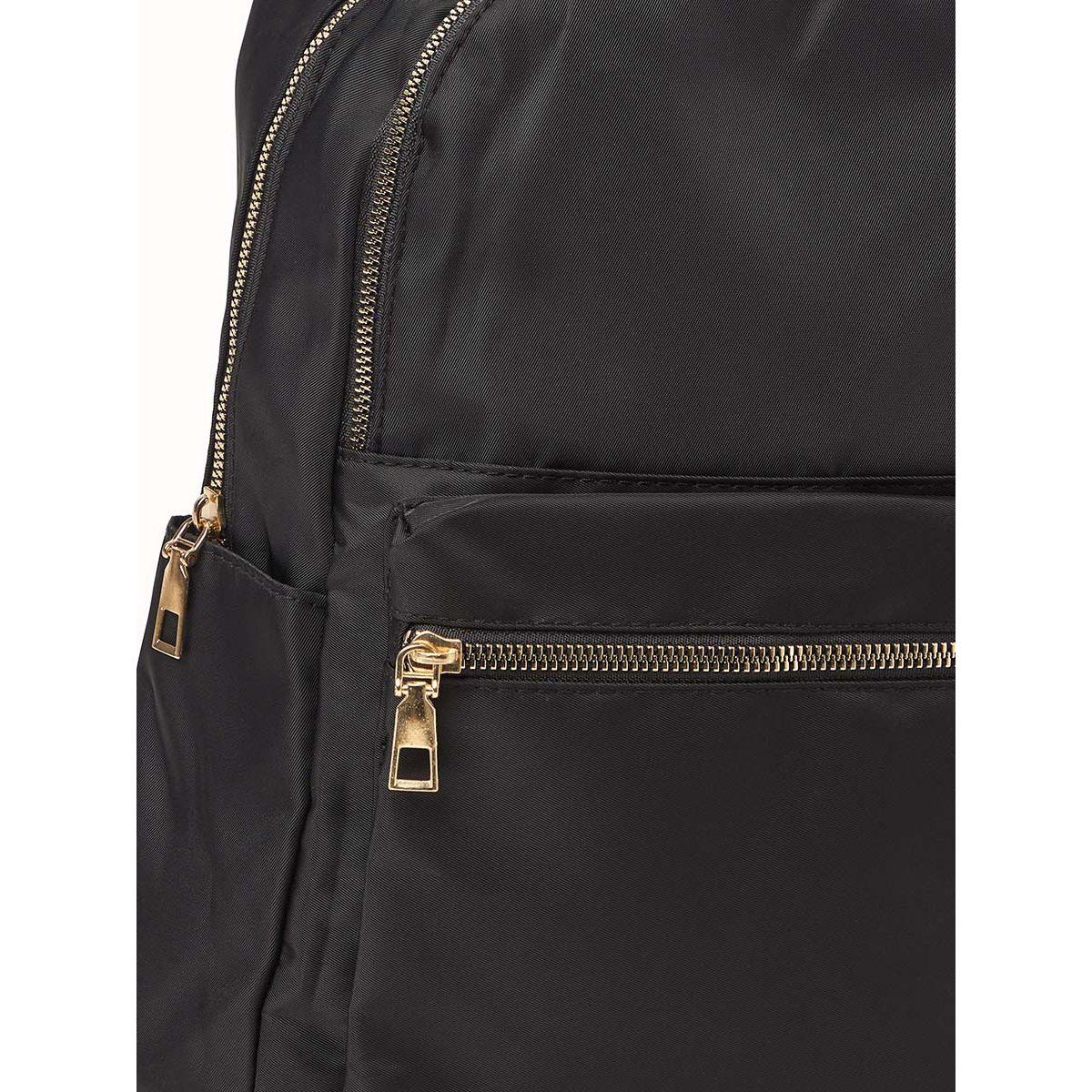 Styli Contrast Zip Closure Detail Backpack-women-bagsandwallets-backpacks-image-4