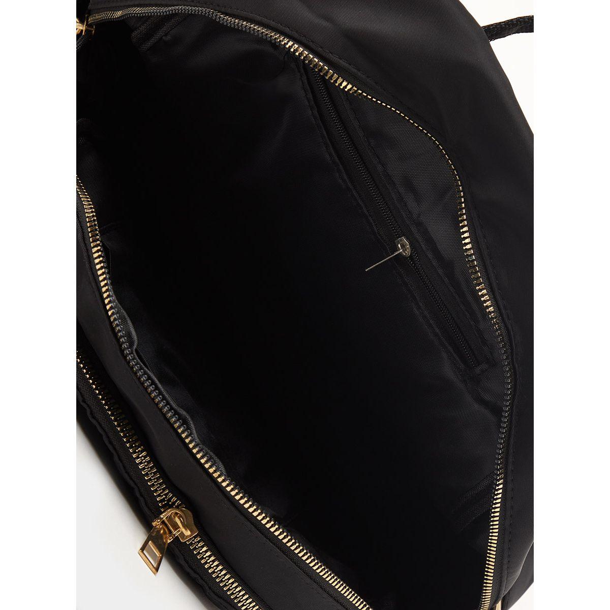 Styli Contrast Zip Closure Detail Backpack-women-bagsandwallets-backpacks-image-5