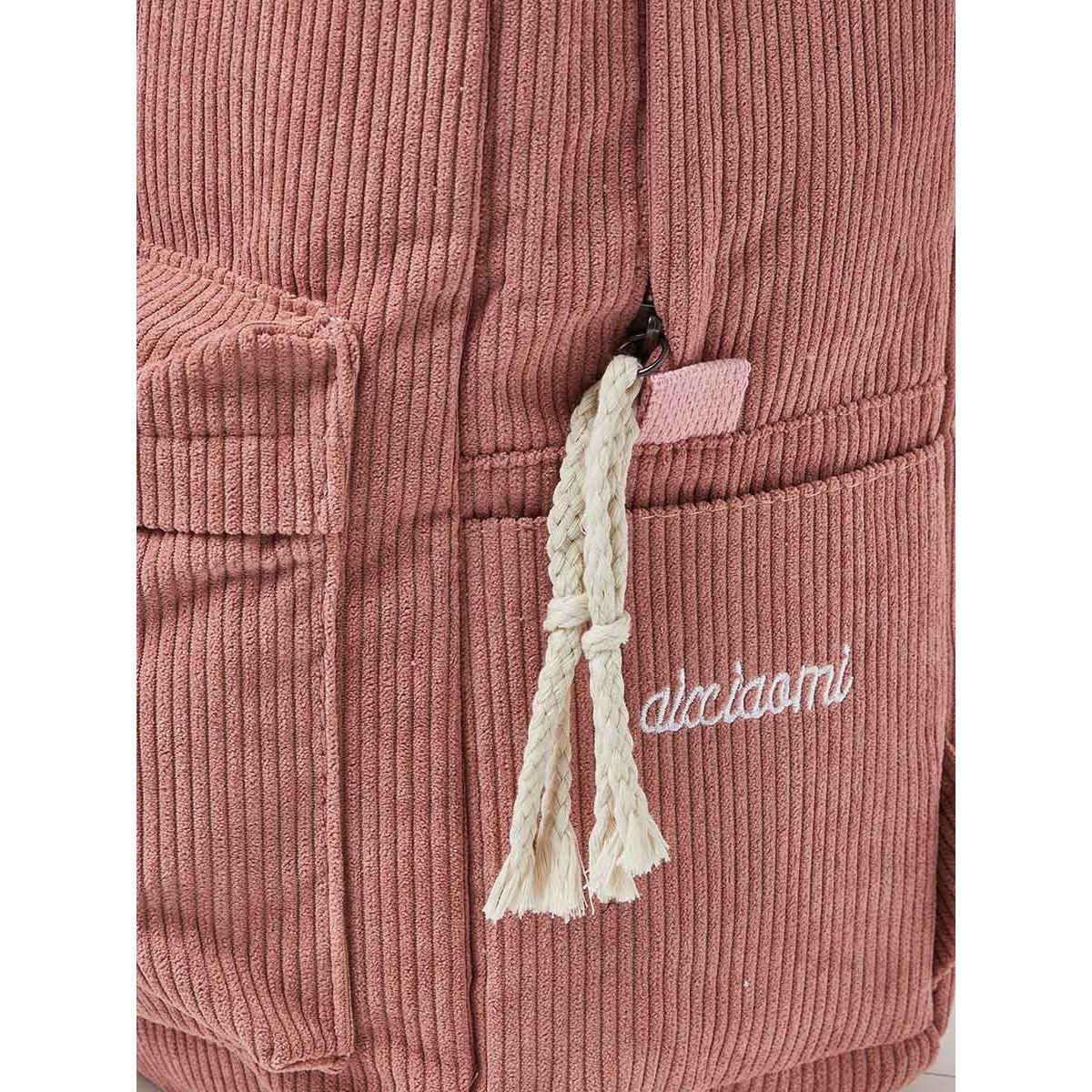 Styli Textured Backpack with Front Pocket-women-bagsandwallets-backpacks-image-4