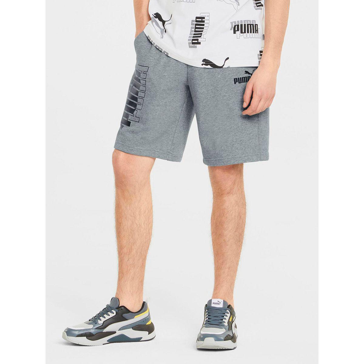 Puma Power Logo Print 10" Trainer Shorts-men-clothing-bottoms-shorts-image-1