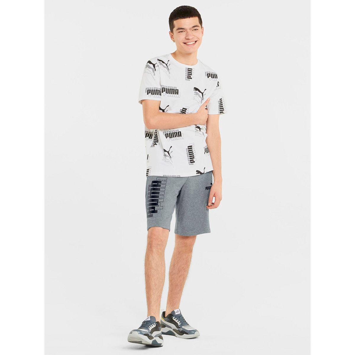 Puma Power Logo Print 10" Trainer Shorts-men-clothing-bottoms-shorts-image-3