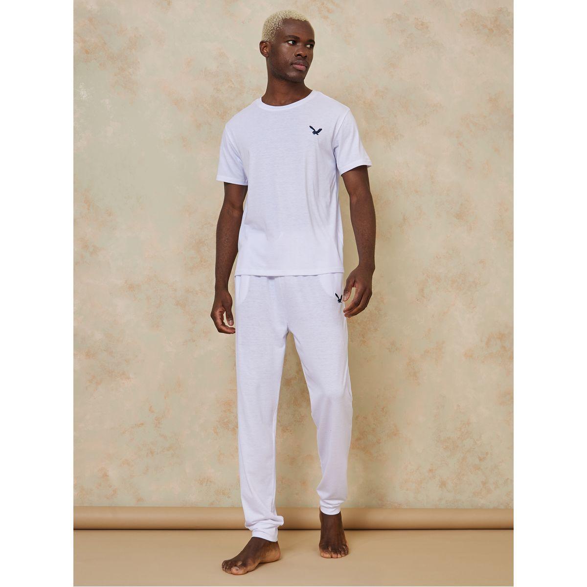 طقم من ( تيشيرت + جوغر )-men-clothing-nightwear-sets-image-1