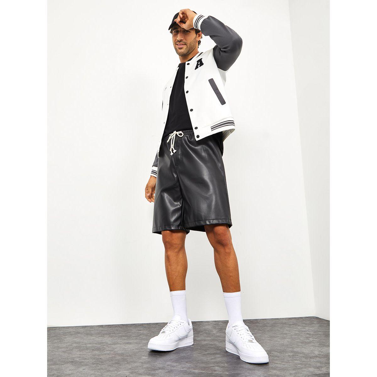 شورت سادة برباط خصر-men-clothing-bottoms-shorts-image-1