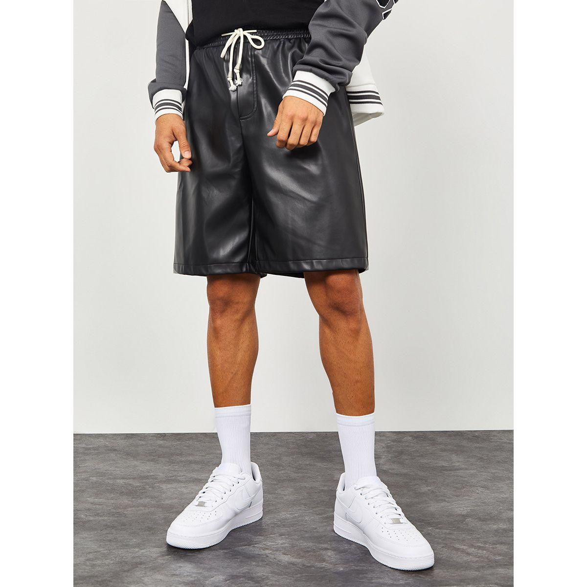 شورت سادة برباط خصر-men-clothing-bottoms-shorts-image-2