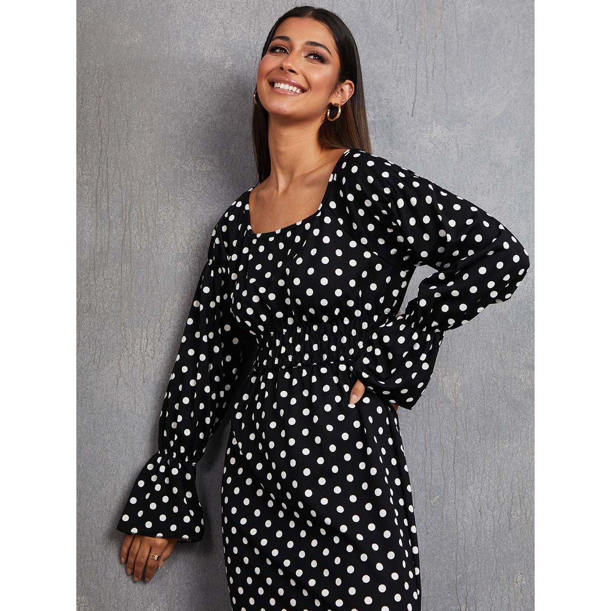 فستان طويل باكمام جرس-women-clothing-dresses-image-2