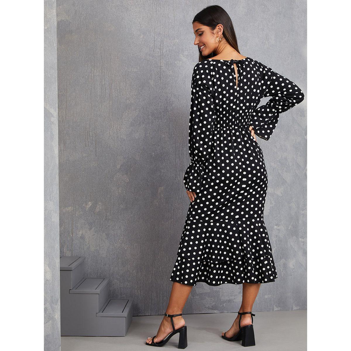 فستان طويل باكمام جرس-women-clothing-dresses-image-4