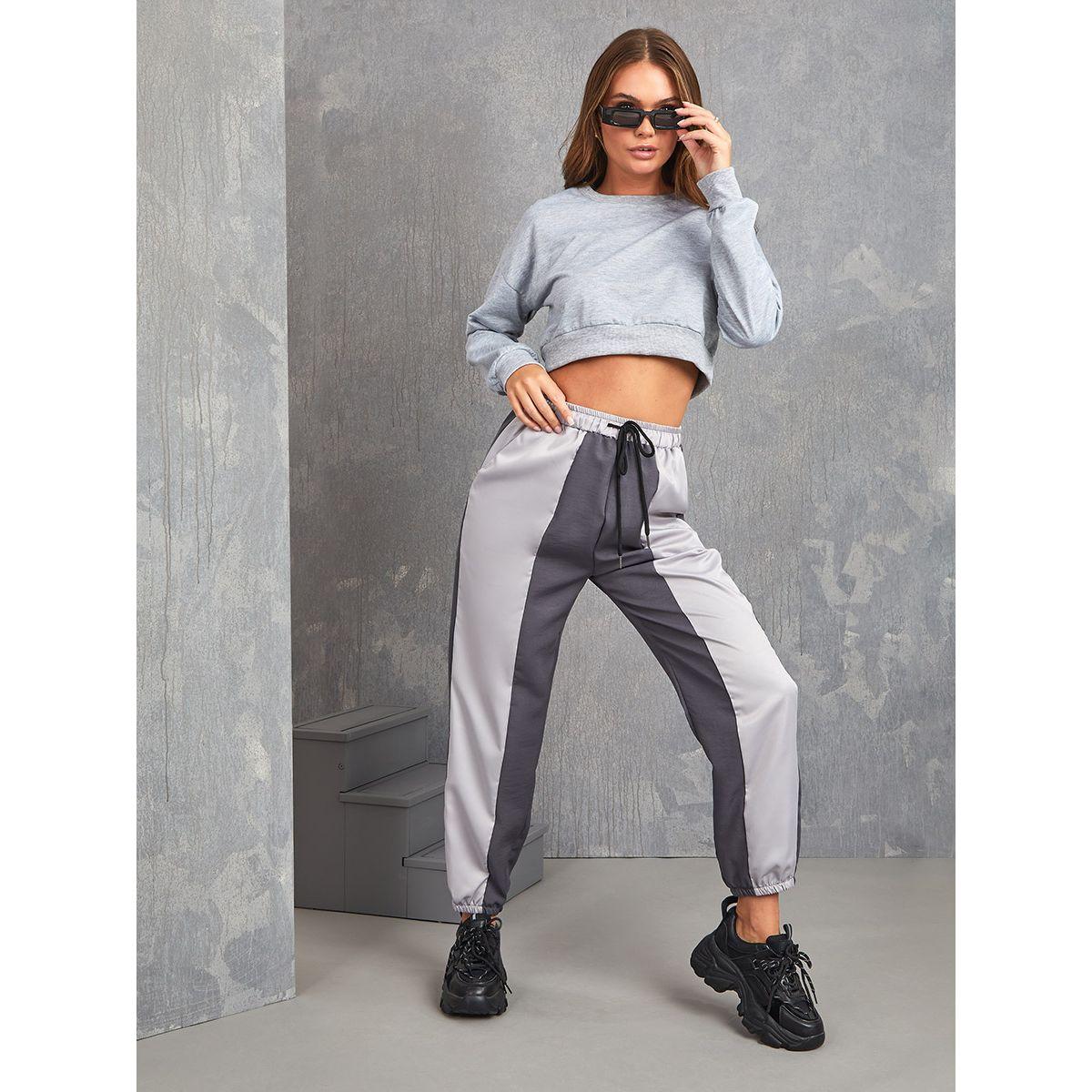 Styli Colorblock Drawstring Waistband Jogger-women-clothing-bottoms-joggers-image-3